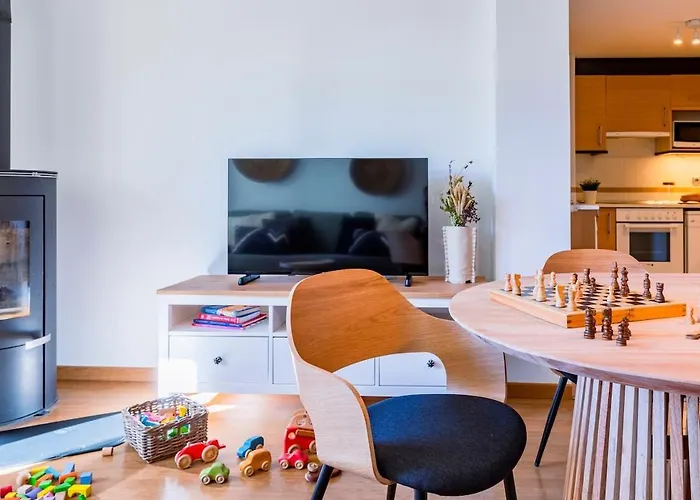 El Nido Del Pirineo Estilo Y Calidez En Apartamento